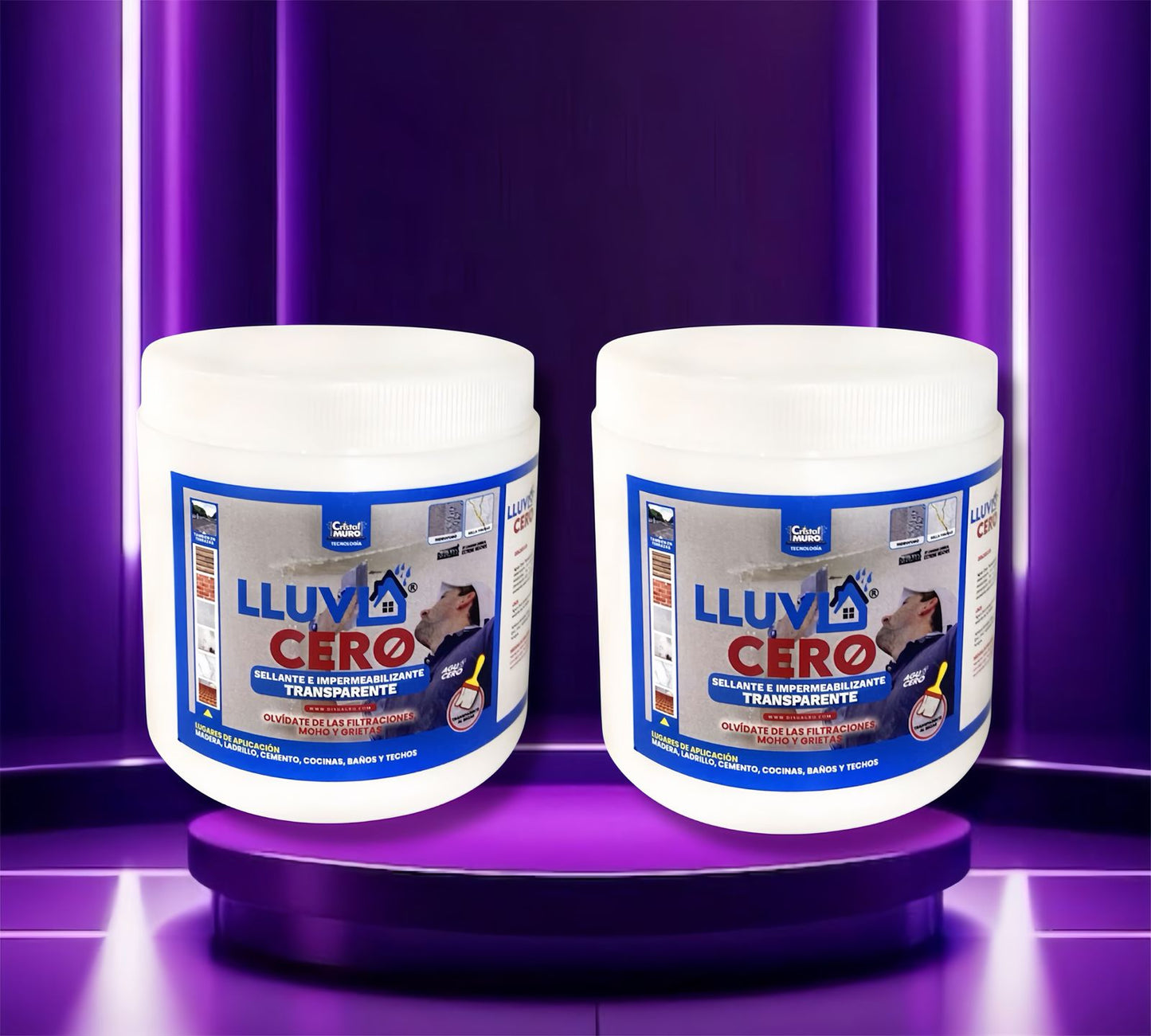 ⭐ Lluvia Cero 500 ml 🌧️ ¡PROTECCIÓN TRANSPARENTE! Impermeabilizante Invisible 🏡🌦️